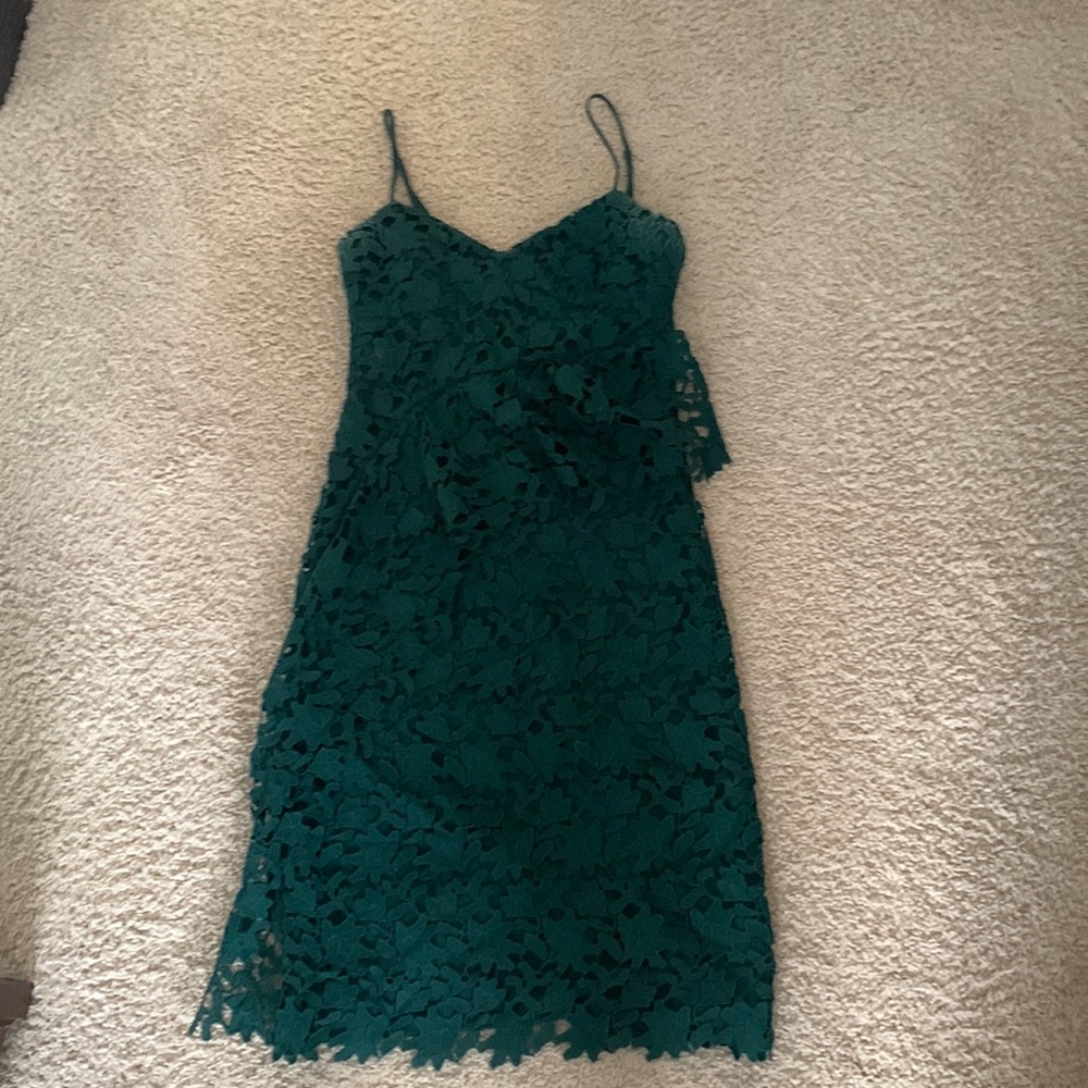 Green midi Club Monaco dress
